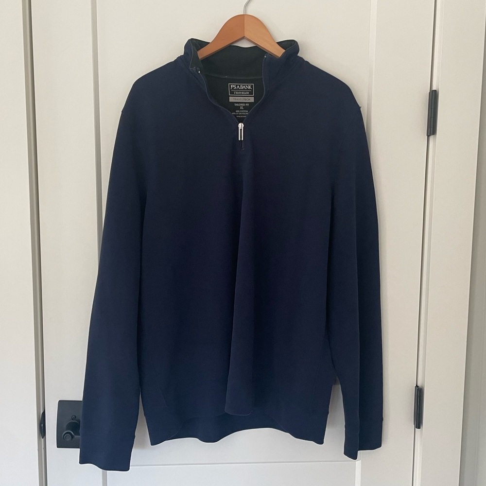 Jos. A. Bank Traveler Tech Zip Pullover XL